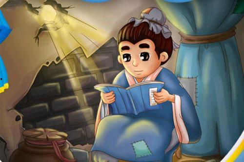 凿壁偷光国产动画视频,古代学子奋斗之光